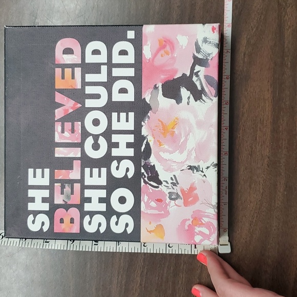 WOMEN EMPOWERED SIGN, floral pink, white and black - Picture 14 of 14